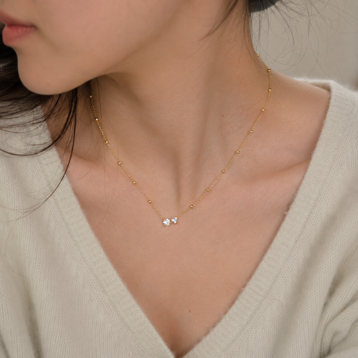Dianty Bow necklace