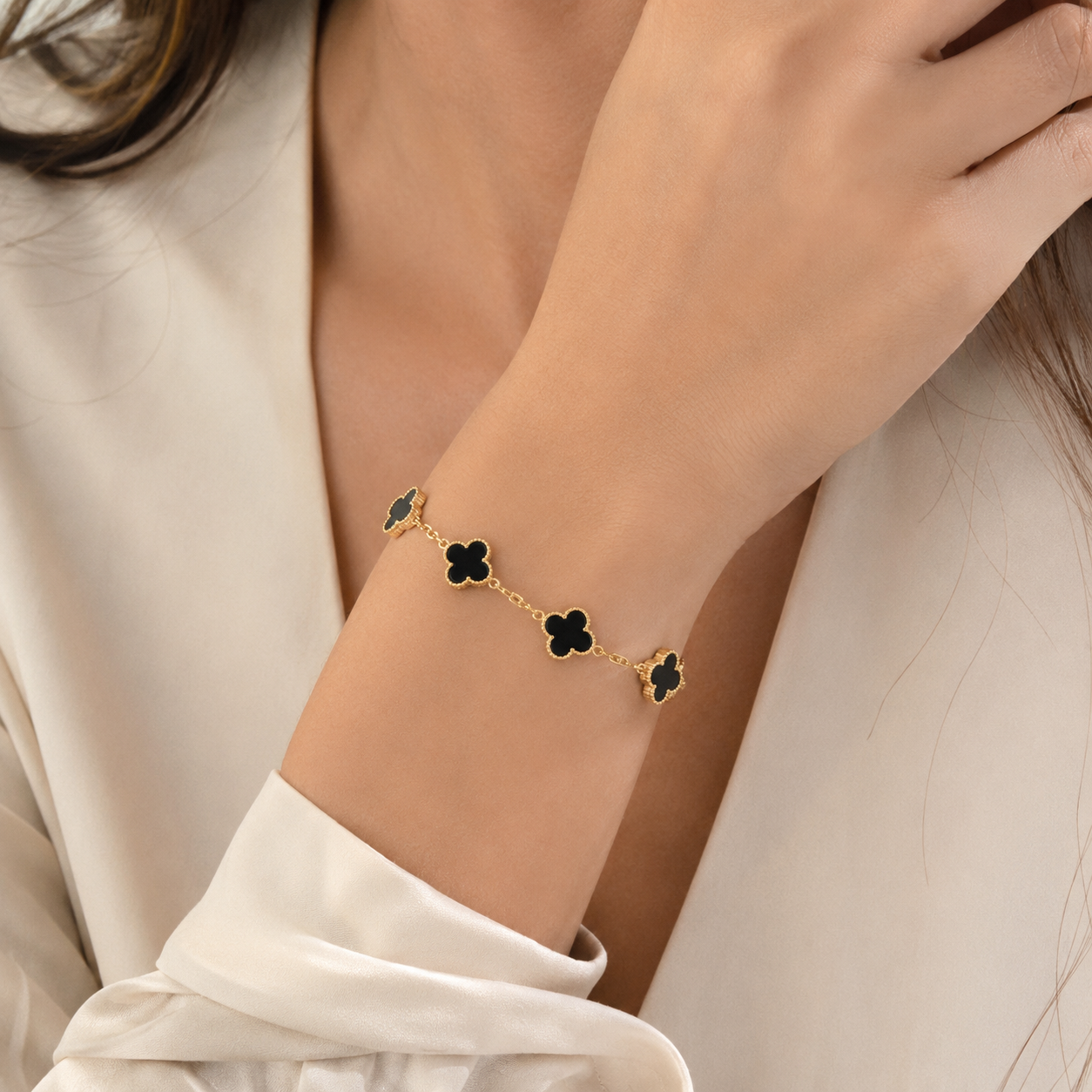 Four leaf clover Bracelet