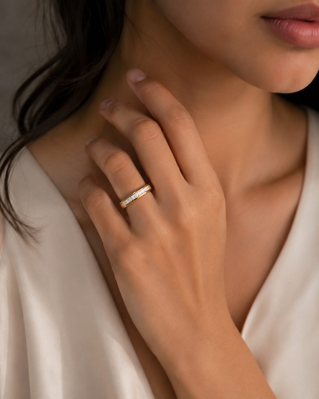 Opaline Band Ring