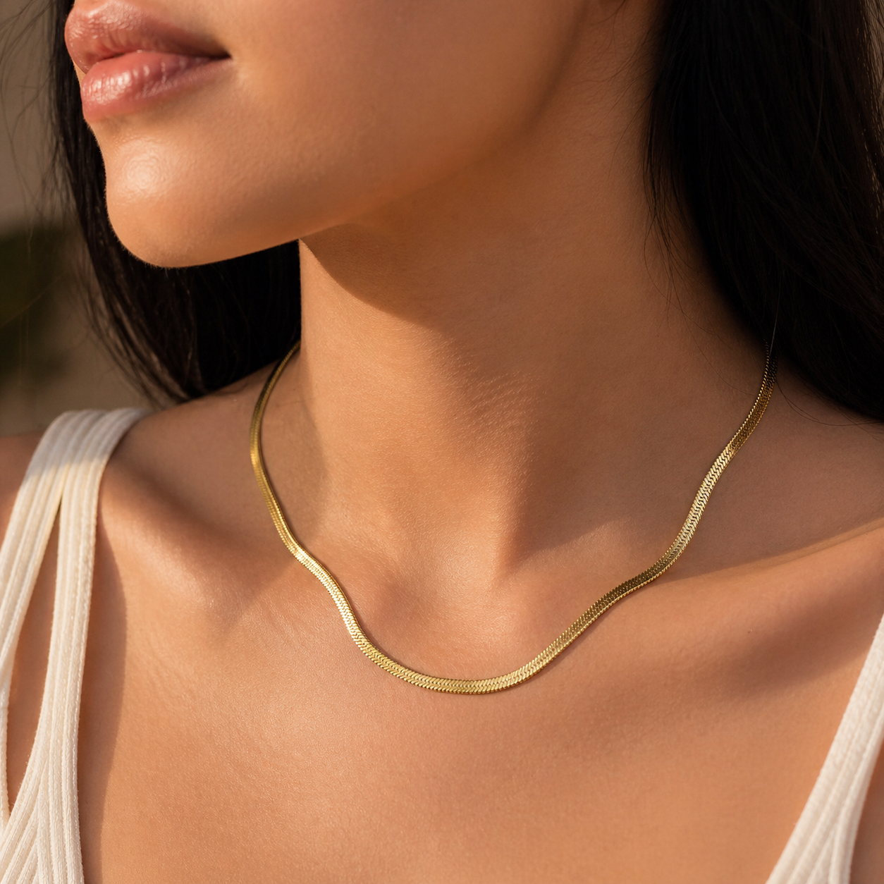 Elegant Snake Chain Necklace