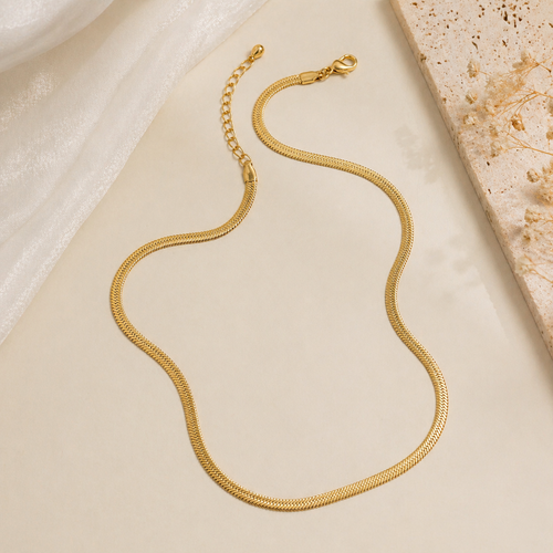 Elegant Snake Chain Necklace