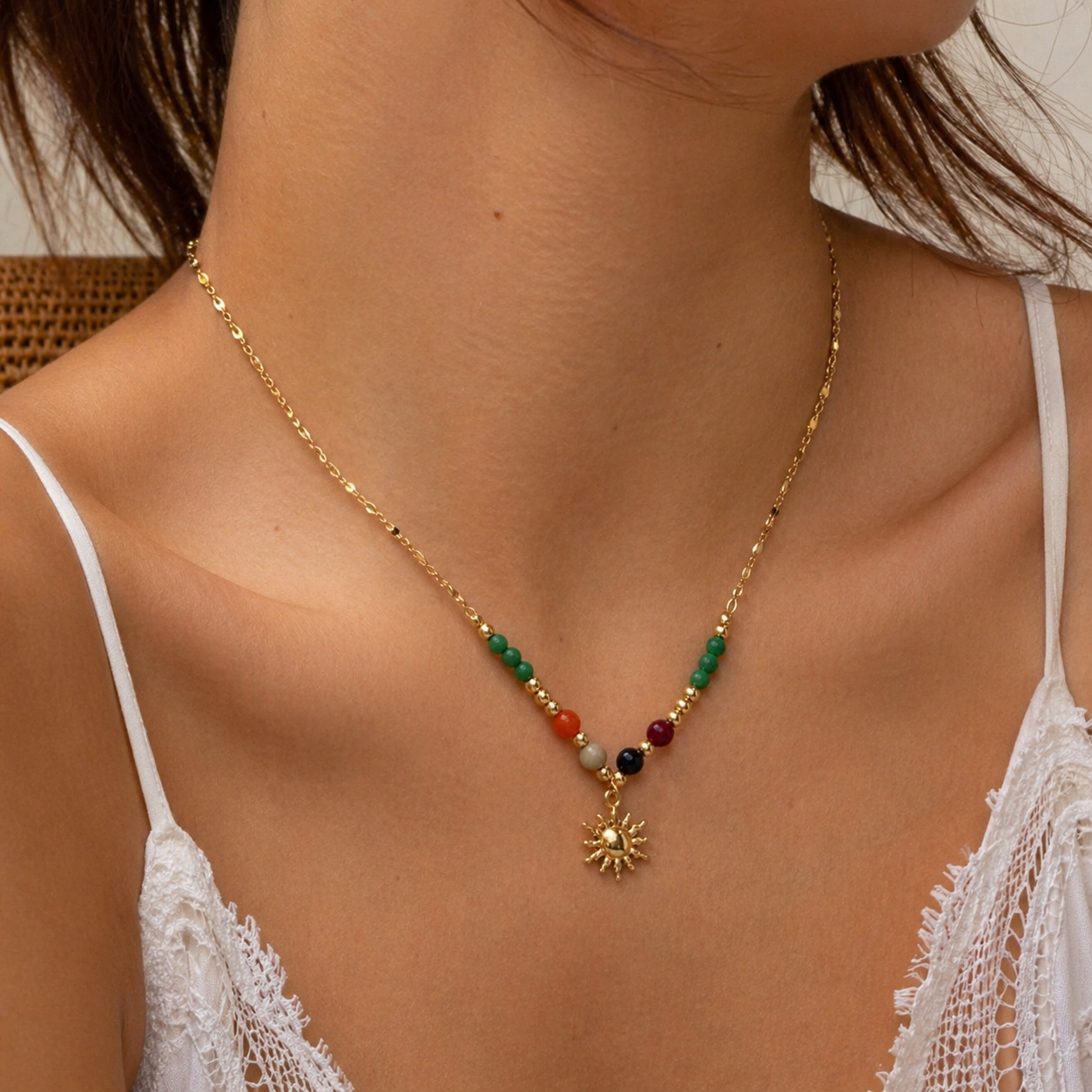 Sunflower  Necklace
