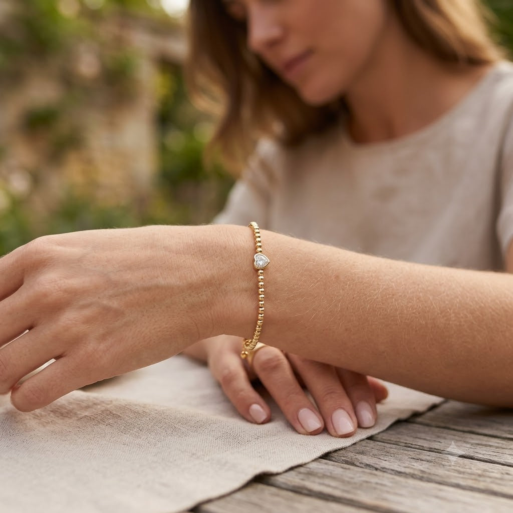 Love Beaded Bracelet