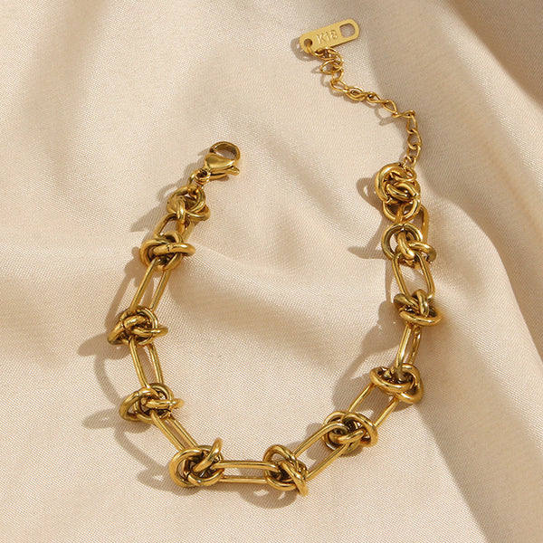 Golden Knots Bracelet