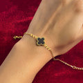 Clover Wraparound Bracelet