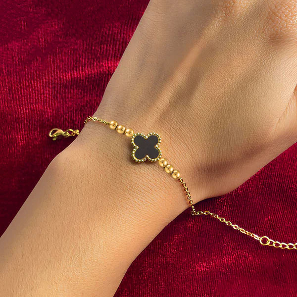Clover Wraparound Bracelet