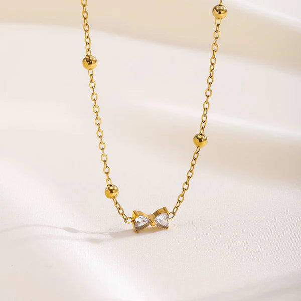 Dianty Bow necklace