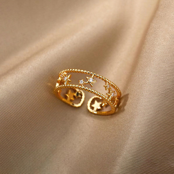 Starlit Ring ( Adjustable)