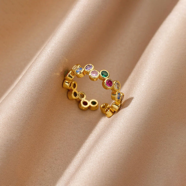 Rainbow Band Ring