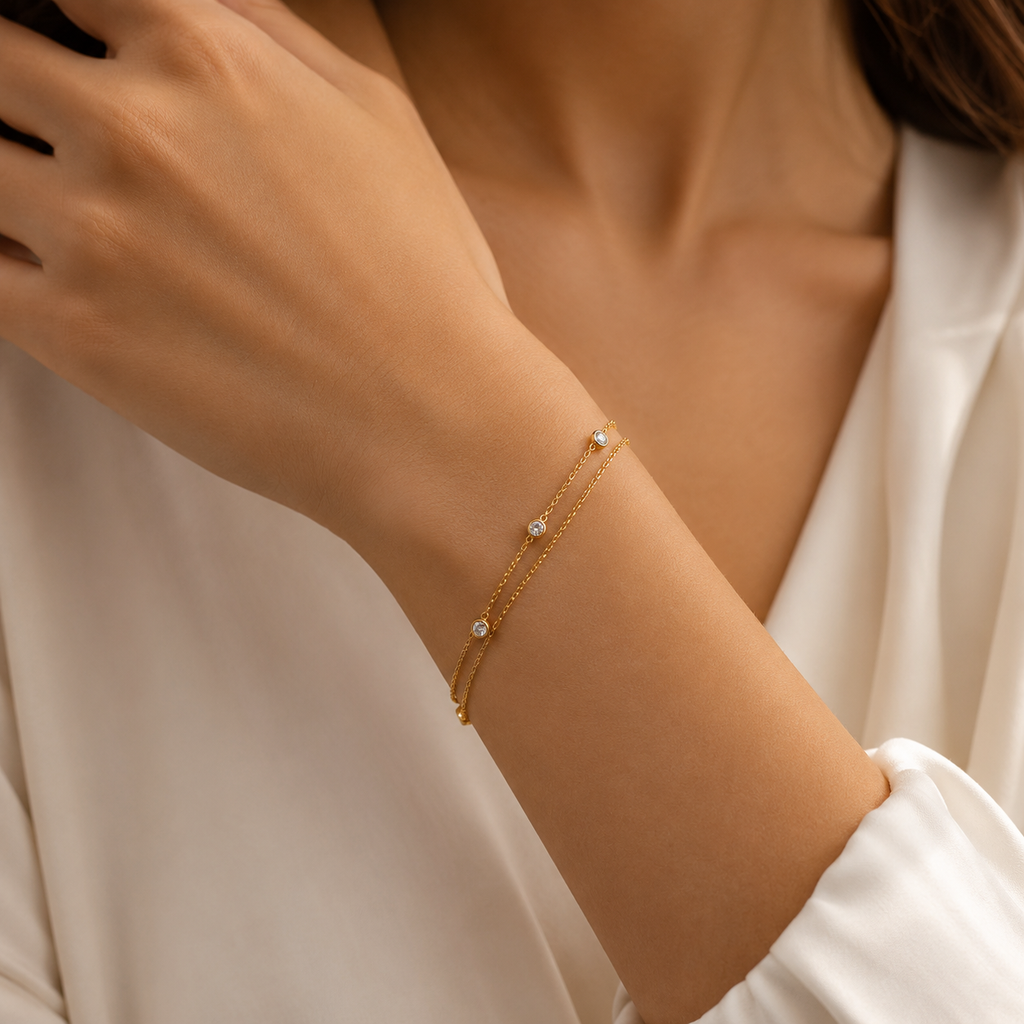 Double Chain Bracelet