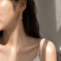 Golden Pin Earrings