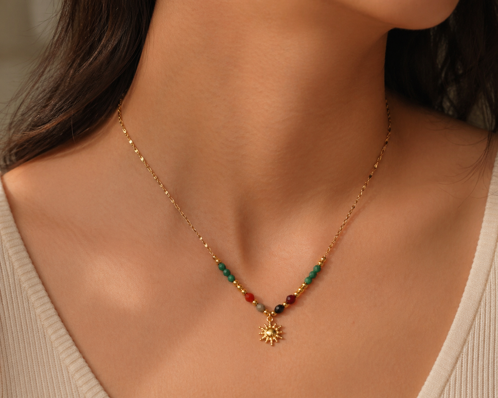Sunflower  Necklace