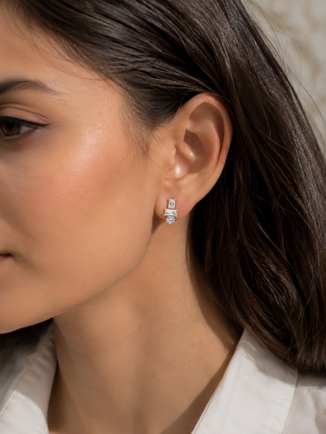 Lumi Trio Studs